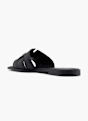 5th Avenue Flache Pantolette Schwarz 26756 3