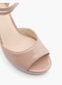 Catwalk Sandál na opätku Béžová 28868 2