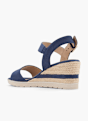 s.Oliver Sandalette Blau 30612 3