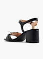 Graceland Sandał na obcasie Czarny 32147 3