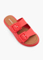 Catwalk Flache Pantolette Rot 32434 2