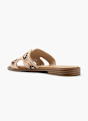 Claudia Ghizzani Flache Pantolette Beige 32566 3