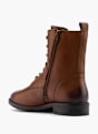 CAFE MODA Ankelstøvle med snøre Cognac 35524 2