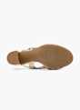 Graceland Højhælet sandal Guld 37328 4