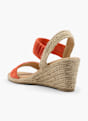 Claudia Ghizzani Højhælet sandal Orange 37329 2