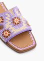 Claudia Ghizzani Flache Pantolette Lila 37332 2