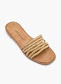 Graceland Flache Pantolette Beige 37334 2