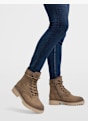 s.Oliver Bottes à lacets Taupe 45882 5