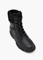 TOM TAILOR Čizme s vezicama Crna 47128 2