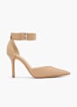 Graceland Escarpins à boucle Beige 47290 1