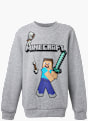 Minecraft Sweatshirt Grau 52858 1