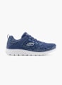 Skechers Slip On Sneaker Blau 53004 1