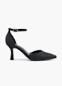 Catwalk Décolleté con fibbia Nero 53442 1