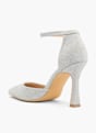 Catwalk Pump med spänne Silver 53617 3