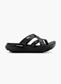 Skechers Flache Pantolette Schwarz 53940 1