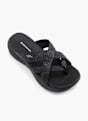Skechers Flache Pantolette Schwarz 53940 2