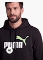 PUMA Sweat à capuche noir 57160 3