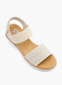 Skechers Magassarkú szandál törtfehér 57553 2