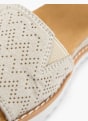 Skechers Magassarkú szandál törtfehér 57553 5