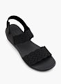 Skechers Sandale z visoko peto Črna 57554 2