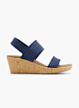 Skechers Högklackad sandal Blå 57567 1
