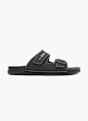Memphis One Flache Pantolette Schwarz 58393 1