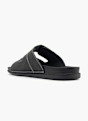 Memphis One Flache Pantolette Schwarz 58393 3