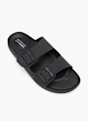 Memphis One Flache Pantolette Schwarz 58413 2