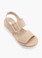 Rieker Sandale z visoko peto Nude 58618 2