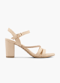 Graceland Højhælet sandal Pudder 58893 1