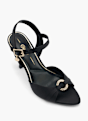 Buffalo Sandalo con tacco Nero 58922 2