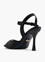 Buffalo Sandalo con tacco Nero 58922 3
