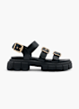 Buffalo Sandalette Schwarz 58959 1