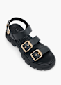 Buffalo Sandalette Schwarz 58959 2