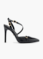 Buffalo Spangenpumps Schwarz 59019 1