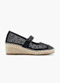 Catwalk Espadrill Svart 59029 1