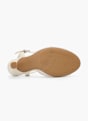 Catwalk Sandale cu toc Crem 59089 4