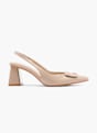 Catwalk С ток и отворена пета Телесен 60733 1