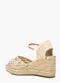 Xti Sandalias de tacón Beige 59585 3