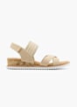 Skechers Sandál na opätku Béžová 59949 1