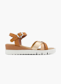 Graceland Højhælet sandal Brun 61430 1