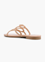 Catwalk Flache Pantolette Gold 62322 3