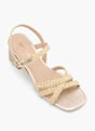 Catwalk Sandał na obcasie Złoty 62473 2
