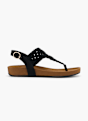 Graceland Sandalias de dedo Negro 62482 1