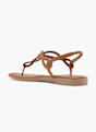 Graceland Sandalen-Zehentrenner Cognac 62494 3