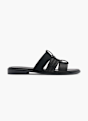 Graceland Flache Pantolette Schwarz 69295 1