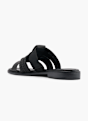 Graceland Flache Pantolette Schwarz 69295 3