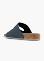 Björndal Tieffuß Pantolette Blau 63076 3