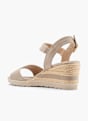 s.Oliver Sandalette Taupe 63112 3