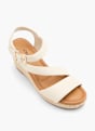 s.Oliver Sandales à talons Crème 63116 2
